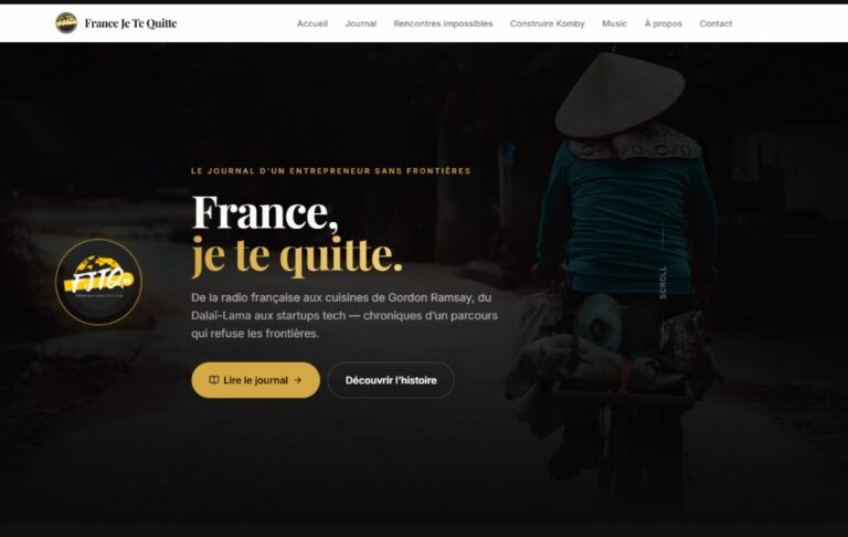 Pourquoi Francejetequitte.com ? L'histoire d'un nom qui a fait peur à tout le monde
